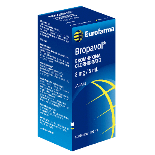 Bropavol Jbe 8 Mg/5Ml X 100 Ml Medi - Farmati