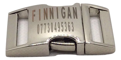 Cotton Paws Bespoke Engraved Designer Dog Collar