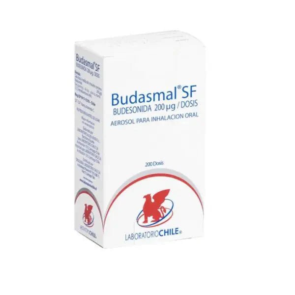 Budasmal Sf Budesónida 200 Mcg / Dosis Aerosol Para Inhalación Oral 200 Dosis - Farmati Chile - Farmati