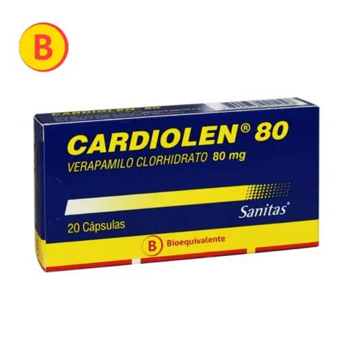 Cardiolen 80 Mg X 20 Comprimidos - Farmati Chile - Farmati