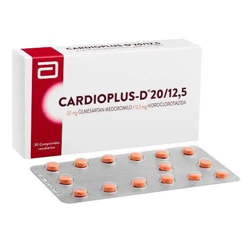 Cardioplus - D 20/12,5 X 40 Comprimidos Recubiertos - Farmati Chile - Farmati