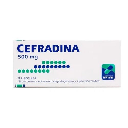 Cefradina 500 X 8 Cápsulas - Farmati