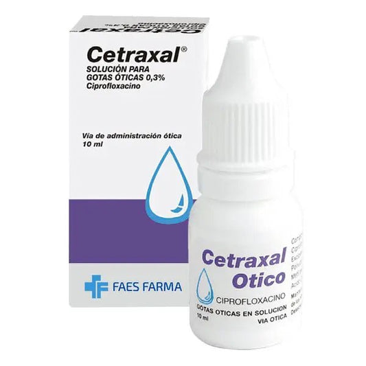 Cetraxal Ciprofloxacino 0,3 % 10 Ml - Farmati Chile - Farmati