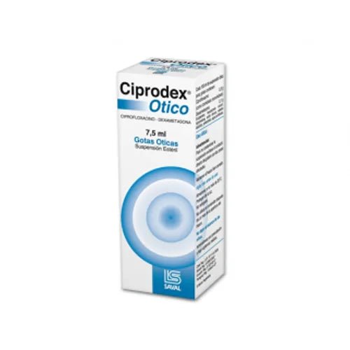 Ciprodex Ótico Ciprofloxacino Solución Ótica 7,5 Ml - Farmati Chile - Farmati