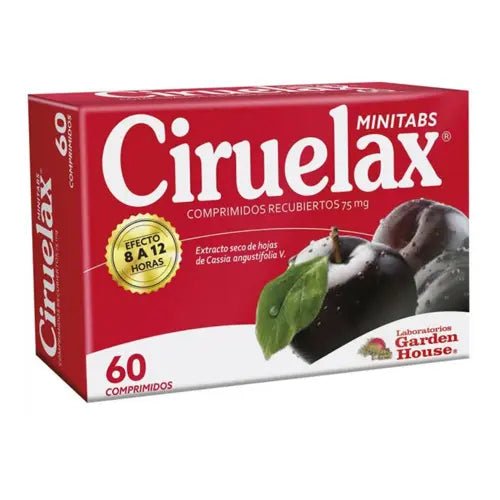 Ciruelax Minitabs Comprimidos Recubiertos 75 Mg. 60 - Farmati Chile - Farmati