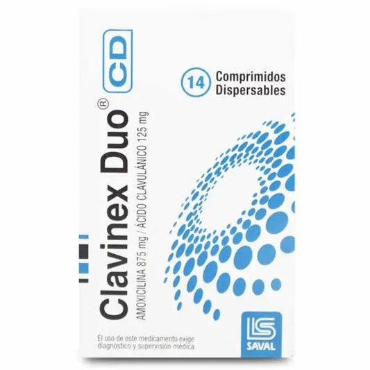 Clavinex - Duo Cd X 14 Comprimidos - Farmati Chile - Farmati