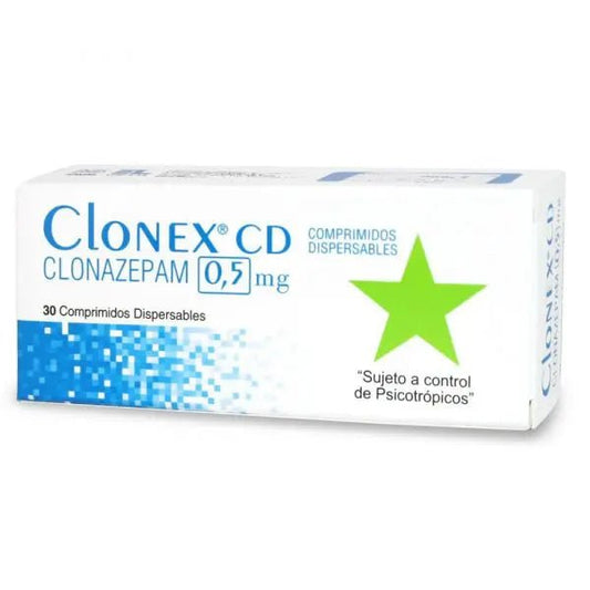 Clonex Cd 0,5Mg X 30 Comprimidos - Farmati Chile - Farmati