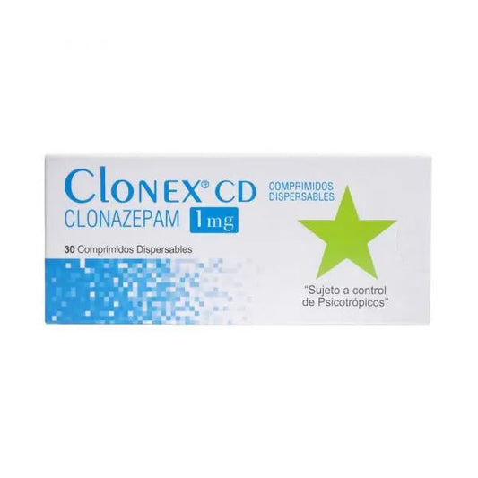 Clonex Cd 1Mg X 30 Comprimidos - Farmati Chile - Farmati