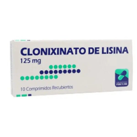 Clonixinato De Lisina 125Mg X 10 Comprimidos - Farmati