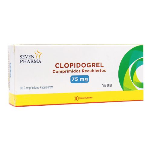 Clopidogrel 75 Mg X 30 Comprimidos - Farmati Chile - Farmati