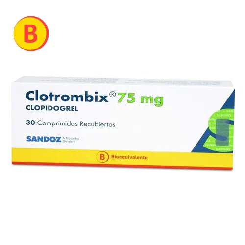 Clotrombix 75 Mg X 30 Comprimidos - Farmati Chile - Farmati