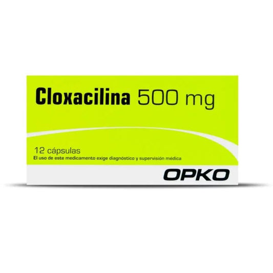 Cloxacilina 500 Mg 12 Cápsulas - Farmati Chile - Farmati