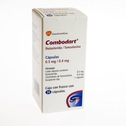 Combodart 0,5 / 0,4 Mg X 30 Caps (Gsk) - Farmati Chile - Farmati
