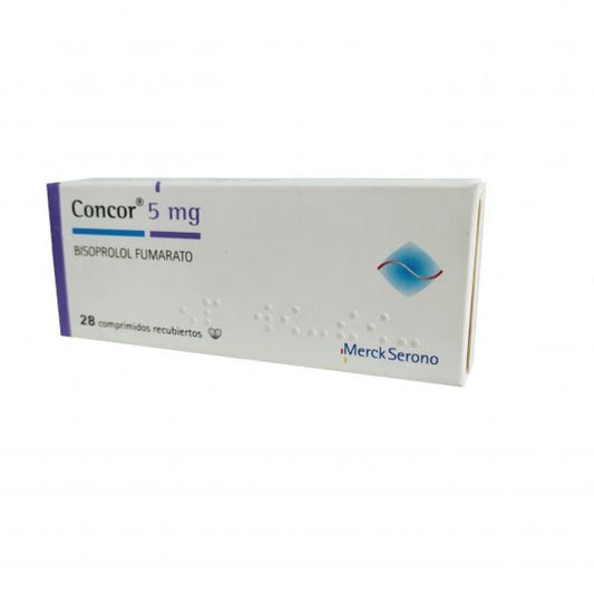 Concor 5 Mg X 28 Comp - Farmati Chile - Farmati