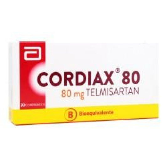 Cordiax 80 X 30 Comprimidos - Farmati Chile - Farmati