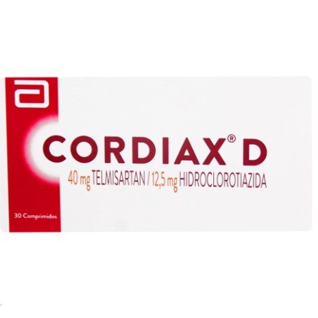 Cordiax D 40/12,5Mg X 40 Comprimidos - Farmati Chile - Farmati