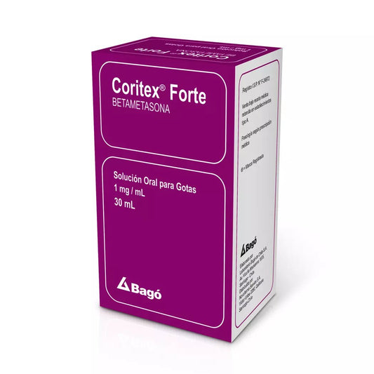 Coritex Forte Solucion Para Gotas Orales 1Mg/Ml X30Ml - Farmati Chile - Farmati