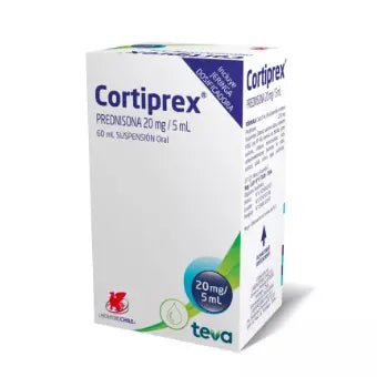 Cortiprex Prednisona 20 Mg/5Ml Jarabe 60Ml - Farmati Chile - Farmati