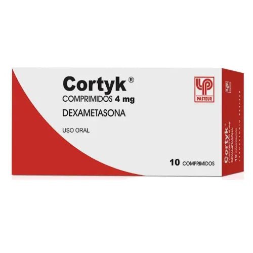 Cortyk Dexametasona 4 Mg 10 Comprimidos - Farmati Chile - Farmati