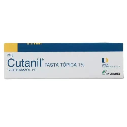 Cutanil Clotrimazol Pasta Tópica 1% 30G - Farmati Chile - Farmati