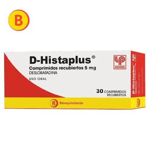 D - Histaplus 5Mg X 30 Comprimidos - Farmati Chile - Farmati