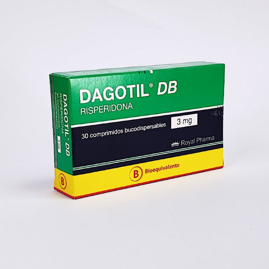 Dagotil - Db 3 Mg 30 Comp Disolución Bucal Risperidona - Farmati