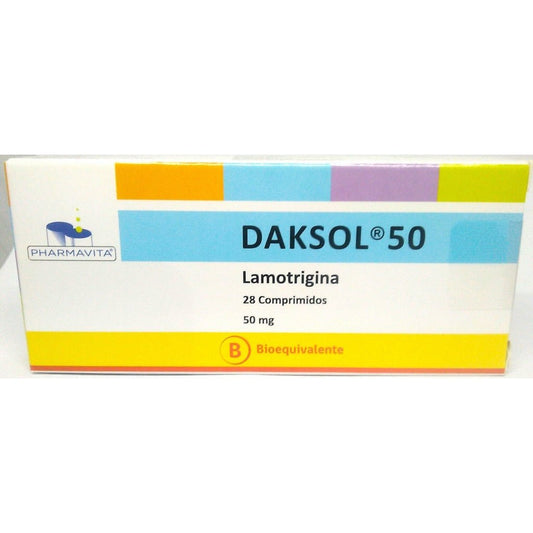 Daksol 50 Mg X 28 Comprimidos - Farmati Chile - Farmati