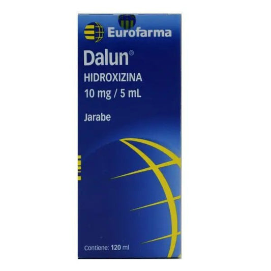 Dalun Jarabe Hidroxizina 10 Mg / 5 Ml X 120 Ml - Farmati