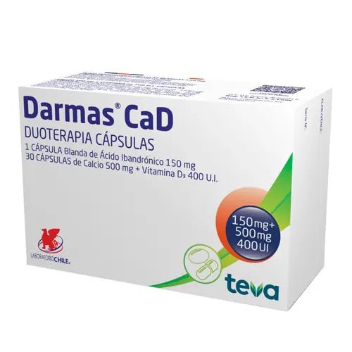 Darmas Cad X 31 Cápsulas Blandas - Farmati Chile - Farmati