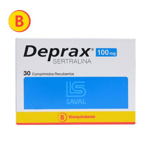 Deprax 100 Mg X 30 Comprimidos - Farmati Chile - Farmati