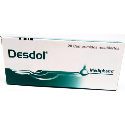 Desdol X 20 Comprimidos Recubiertos - Farmati Chile - Farmati