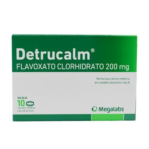 Detrucalm 200Mg X 10 Comprimidos Recubiertos - Farmati Chile - Farmati