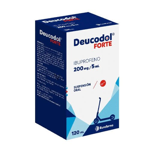 Deucodol Forte Ibuprofeno 200 Mg/5 Ml X 120 Ml - Farmati Chile - Farmati