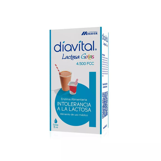 Diavital Lactasa Gotas Suplemento Alimentario 4500Ui (Fcc) 15Ml - Farmati Chile - Farmati