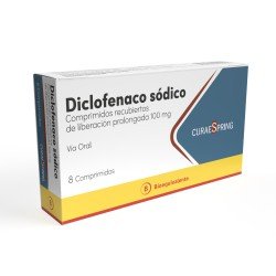 Diclofenaco 100 Mg X 8 Comp Lp Gos - Farmati