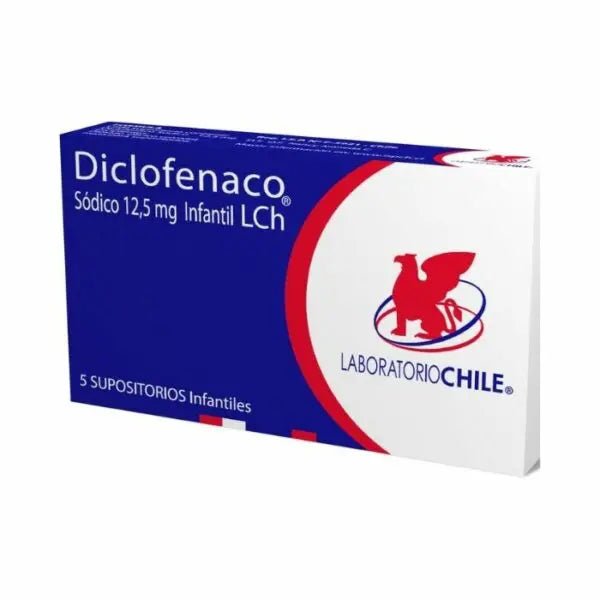 Diclofenaco 12.5 X 5 Supositorios - Farmati Chile - Farmati