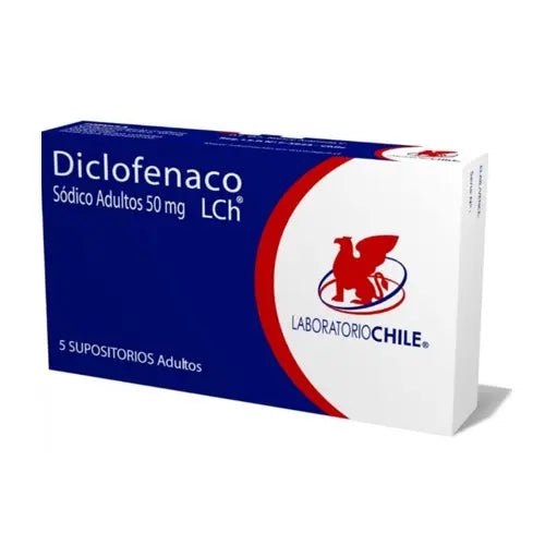 Diclofenaco 50 Mg X 5 Supositorios - Farmati Chile - Farmati