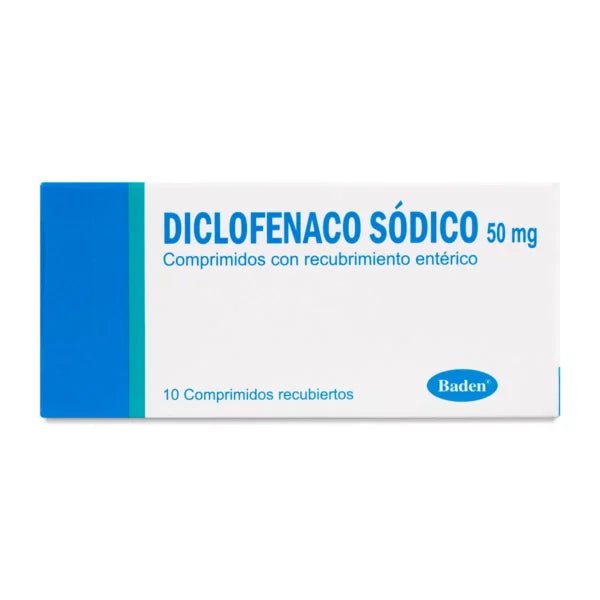 Diclofenaco Sódico 50 Mg X 10 Comprimidos - Farmati Chile - Farmati