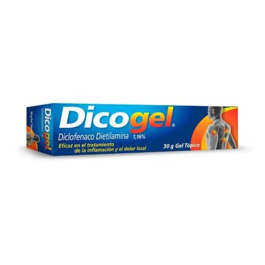 Dicogel Gel Topico 1.16% 30 Gramos - Farmati
