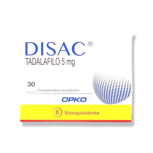Disac Bioequivalente Comprimidos Recubiertos 5Mg.30 - Farmati Chile - Farmati