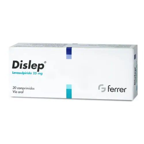 Dislep Comprimidos 25 Miligramos 20 - Farmati
