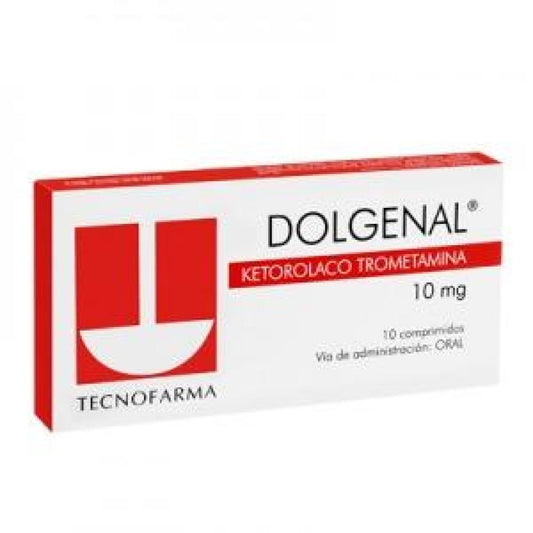 Dolgenal 10 Mg. X 10 Comprimidos - Farmati Chile - Farmati