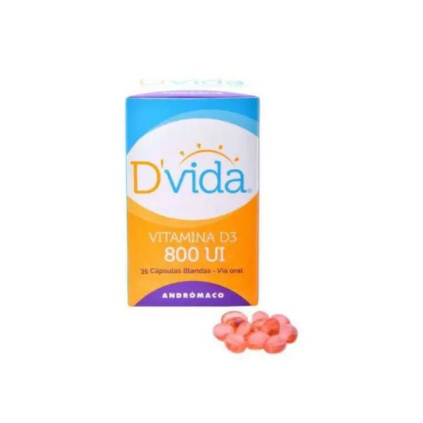 Dvida Vitamina D3 800 Ui X 35 Capsulas Blandas - Farmati Chile - Farmati