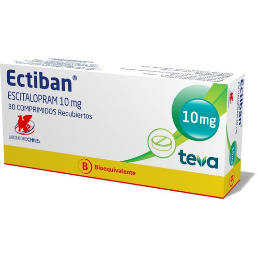 Ectiban 10 Mg. X 30 Comprimidos Recubiertos - Farmati Chile - Farmati