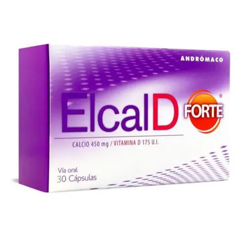 Elcal D Forte X 30 Cápsulas - Farmati Chile - Farmati