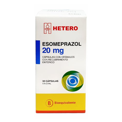 Esomeprazol 20Mg X 30 Caps Gos - Farmati