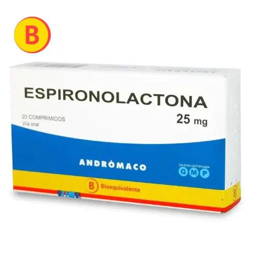 Espironolactona 25 Mg X 20 Comprimidos - Farmati Chile - Farmati