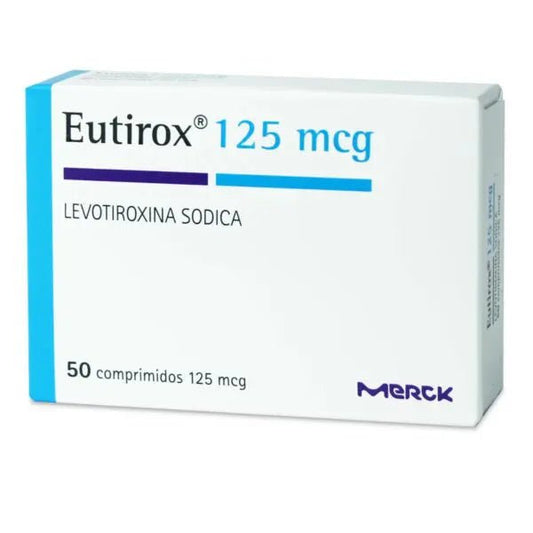 Eutirox 125 Mcg X 50 Comprimidos - Farmati Chile - Farmati