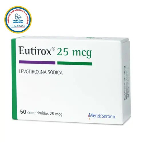 Eutirox 25 Mcg X 50 Comprimidos - Farmati Chile - Farmati