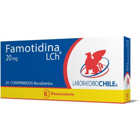 Famotidina 20 Mg. X 20 Comprimidos - Farmati Chile - Farmati